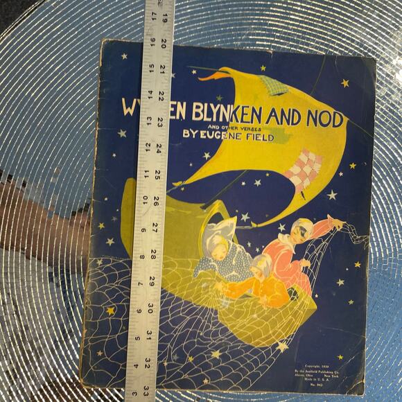 Vintage Wynken Blynken and Nod by Eugene Field 1937 - Picture 5 of 16